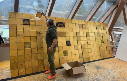 Gemeinsames Kunstprojekt mit dem alten Gymnasium Leoben